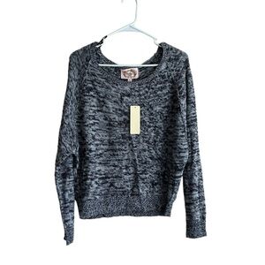 𝅺Ambiance Black & White Marl Sweater • NWT • Large​